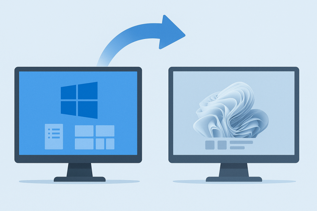 Uppgradera från Windows 10 till Windows 11 gratis.